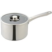 片手鍋 16cm ソースパン IH ガス火 対応 スターシェフ シンプル おしゃれ MSC4-S16