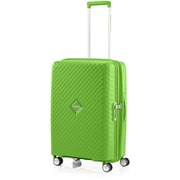 スーツケース SQUASEM（スクアセム） 66cm 拡張タイプ 旅行日数目安：4～6泊 69L/拡張時78L TSAロック搭載 アップルグリーン QJ2*34002