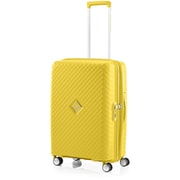 スーツケース SQUASEM（スクアセム） 66cm 拡張タイプ 旅行日数目安：4～6泊 69L/拡張時78L TSAロック搭載 シトロンイエロー QJ2*36002