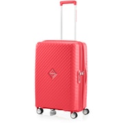 スーツケース SQUASEM(スクアセム) 66cm 拡張タイプ 旅行日数目安:4~6泊 69L/拡張時78L TSAロック搭載 スカーレットレッド QJ2*50002