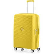 スーツケース SQUASEM(スクアセム) 75cm 拡張タイプ 旅行日数目安:1週間以上 94L/拡張時106L TSAロック搭載 シトロンイエロー QJ2*36003