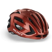 サイクルヘルメット Rudyヘルメット egos(エゴス) レッド コメット-ブラック(シャイニー) Sサイズ(51-55cm) 0778-HL780120