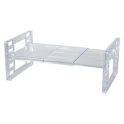 LD-283 [冷蔵庫 収納棚 伸縮 クリアブルー Style Storage 日本製]