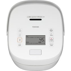 TOSHIBA 圧力炊飯器 RC-18KGW ホワイト(新品・未使用) 東芝 RC-18KGW(W) 真空圧力IH炊飯器 炎 匠炊き 1升炊き