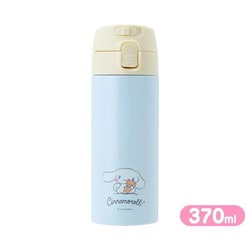 キャラクターグッズ サンリオキャラクターズ ワンタッチステンレスボトル 370ml シナモロール