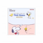 キャラクターグッズ S2844087 限定 付箋メモ PEANUTS Bon Voyage! ホワイト