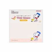 キャラクターグッズ S2844095 限定 付箋メモ PEANUTS Bon Voyage! アイボリー