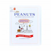 キャラクターグッズ S2140284 限定 クリアファイル6P+ファスナーポケット PEANUTS Bon Voyage! ホワイト