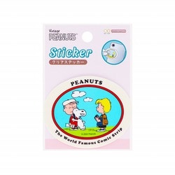 S8592780 限定 ステッカー PEANUTS Bon Voyage！ D [キャラクターグッズ]
