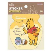S8593027 限定 ダイカットステッカー Winnie the Pooh ファニーフェイス [キャラクターグッズ]