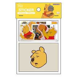 S8593043 限定 ボックス入フレークシール Winnie the Pooh ファニーフェイス [キャラクターグッズ]