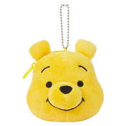 S8347735 限定 ぬいぐるみキーホルダー Winnie the Pooh フェイス [キャラクターグッズ]