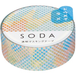 透明マスキングテープ SODA（ソーダ） スプレー CMTG15-002