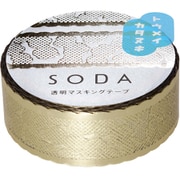 透明マスキングテープ SODA(ソーダ) レースリボン CMTDH15-002