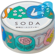 透明マスキングテープ SODA(ソーダ) ピンバッジ CMTS20-005