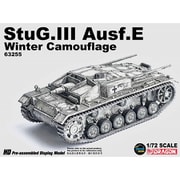 DRR63255 1/72 完成品 WW.II ドイツ軍 III号突撃砲 E型 冬季迷彩 ロシア 1942 [組立式プラスチックモデル]