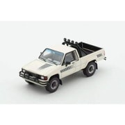 KS062-396 1/64 トヨタ ハイラックス SR5 XTRA Cab 1985 LHD オフホワイト [ダイキャストミニカー]