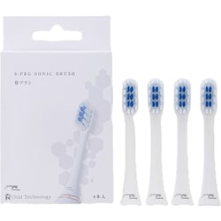 電動歯ブラシ用替えブラシセット S-PRGフィラー配合 Oral Technology Sonic Brush 替えブラシ4本セット