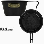 KZM フィールドクラフト シエラカップ2P SET ブラック