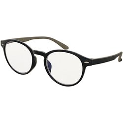 リーディンググラス シニアグラス 老眼鏡 AG01 MBK ＋1.50