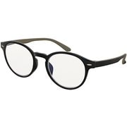 リーディンググラス シニアグラス 老眼鏡 AG01 MBK +2.50