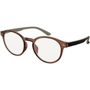 リーディンググラス シニアグラス 老眼鏡 AG01 BR +1.00