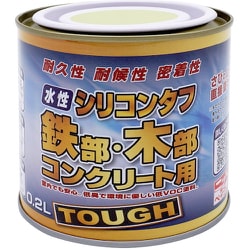 ニッぺ 水性シリコンタフ アイボリー 0.2L