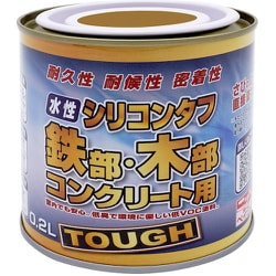 ニッぺ 水性シリコンタフ ライトカーキー 0.2L