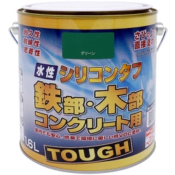 ニッぺ 水性シリコンタフ グリーン 1.6L