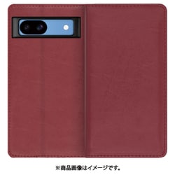 WORK10GG-RD-GPX8A [Google Pixel 8a 用 本革スマホケース/スタンド機能＆カードポケット付き [ワインレッド]]