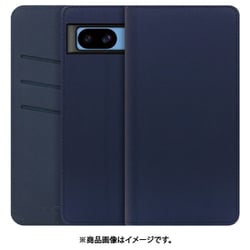 WORK13GG-NEWNY-GPX8A [Pixel 8a 用 PUレザースマホケース/スタンド機能＆カードポケット付き [ネイビー]]
