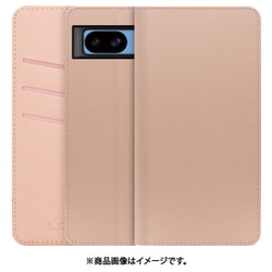 WORK13GG-NEWPK-GPX8A [Pixel 8a 用 PUレザースマホケース/スタンド機能＆カードポケット付き [シャンパンローズ]]