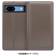 WORK14GG-GY-GPX8A [Pixel 8a 用 本革スマホケース/スタンド機能＆カードポケット付き [グレー]]