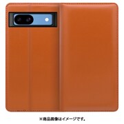 WORK14GG-OG-GPX8A [Pixel 8a 用 本革スマホケース/スタンド機能＆カードポケット付き [オレンジ]]
