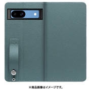 WORK23GG-DG-GPX8A [Google Pixel 8a 用 ベルト付きの本革スマホケース/スタンド機能＆カードポケット付き [ダルグリーン]]