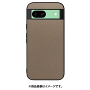 WORK25GG-GB-GPX8A [Google Pixel 8a 用 本革スマホケース/ストラップホール付き [グレージュ]]