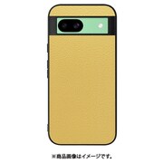 WORK25GG-YL-GPX8A [Google Pixel 8a 用 本革スマホケース/ストラップホール付き [ジャスミンイエロー]]