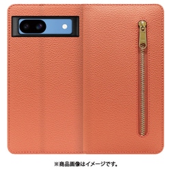WORK27GG-FM-GPX8A [Google Pixel 8a 用 本革スマホケース/スタンド機能＆カードポケット付き [フラミンゴ]]