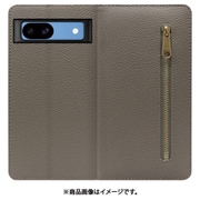 WORK27GG-GB-GPX8A [Google Pixel 8a 用 本革スマホケース/スタンド機能＆カードポケット付き [グレージュ]]