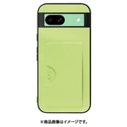 WORK28GG-GN-GPX8A [Google Pixel 8a 用 PUレザースマホケース/カードポケット&ストラップホール付き [ミストグリーン]]