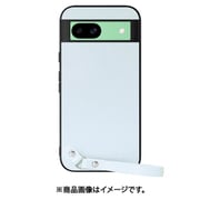 WORK33GG-BU-GPX8A [Google Pixel 8a 用 本革スマホケース/ストラップ＆ストラップホール付き [シャーベットブルー]]