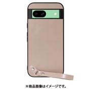 WORK33GG-CM-GPX8A [Google Pixel 8a 用 本革スマホケース/ストラップ＆ストラップホール付き [モンブランキャメル]]