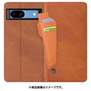 WORK36GG-CM-GPX8A [Google Pixel 8a 用 PUレザースマホケース/スタンド機能＆カードホルダー付き [キャメルブラウン]]