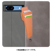 WORK36GG-GY-GPX8A [Google Pixel 8a 用 PUレザースマホケース/スタンド機能＆カードホルダー付き [エレファントグレー]]