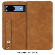 WORK42GG-BN-GPX8A [Google Pixel 8a 用 ベルト付きスマホケース/スタンド機能＆カードポケット付き [サンドブラウン]]