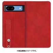WORK42GG-RD-GPX8A [Google Pixel 8a 用 ベルト付きスマホケース/スタンド機能＆カードポケット付き [ロイヤルレッド]]