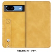 WORK42GG-YL-GPX8A [Google Pixel 8a 用 ベルト付きスマホケース/スタンド機能＆カードポケット付き [ゴールデンイエロー]]