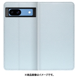 WORK47GG-BU-GPX8A [Google Pixel 8a 用 本革スマホケース/スタンド機能＆カードポケット付き [スカイブルー]]