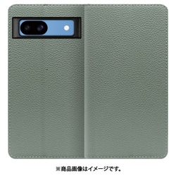 WORK47GG-DG-GPX8A [Google Pixel 8a 用 本革スマホケース/スタンド機能＆カードポケット付き [ダルグリーン]]