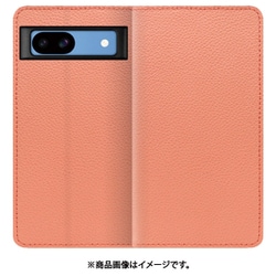 WORK47GG-FM-GPX8A [Google Pixel 8a 用 本革スマホケース/スタンド機能＆カードポケット付き [フラミンゴ]]